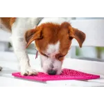 Sodapup Sodapup Lick mat, made from durable material Puzzle L, Pink