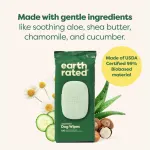 Earth Rated Earth Rated Niisked salvrätid 100tk, koju ja seiklustele Lavendel