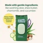 Earth Rated Earth Rated Niisked salvrätid 100tk, koju ja seiklustele Lavendel