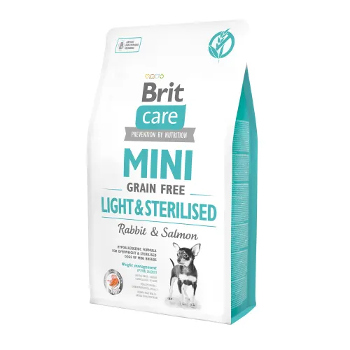 Brit Care Mini Light Sterilised Grain free dog food 2kg Brit Care Koerland
