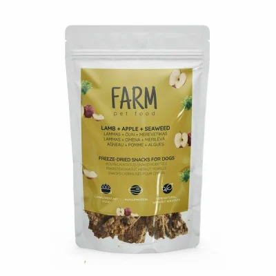 Farm Pet Food Naturaalsed külmkuivatatud snäkid koertele, 80g, Lammas, õun, merevetikas, Koerland