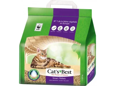 Cats Best Kassiliiv - orgaaniline, komposteeritav ning biolagunev, Smart pellets, 10l, Koerland