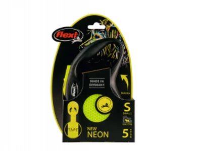 Flexi New Classic Neon Lint 5m, S, Koerland