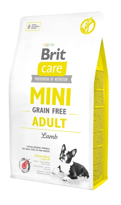 Brit Care Mini Adult Lamb teraviljavaba koeratoit, 2kg, Koerland