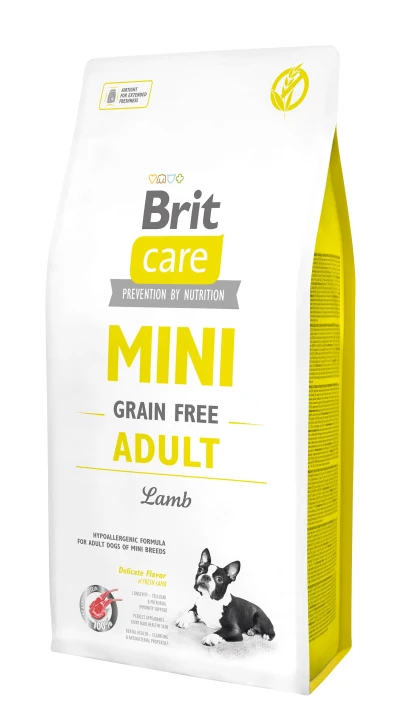 Brit Care Mini Adult Lamb teraviljavaba koeratoit, 7kg, Koerland