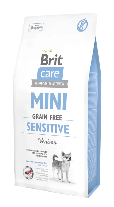 Brit Care Mini Sensitive teraviljavaba koeratoit, 7kg, Koerland