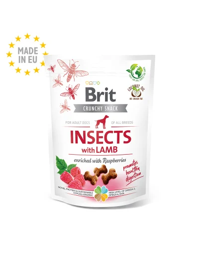 Brit Care Putukate ja loomse proteiiniga närimismaius koertele 200g, Lammas, Koerland