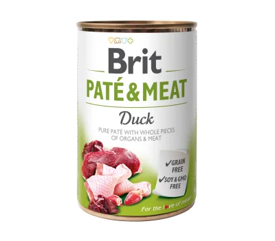 Brit Care Paté & Meat konserv 400g, Part, Koerland