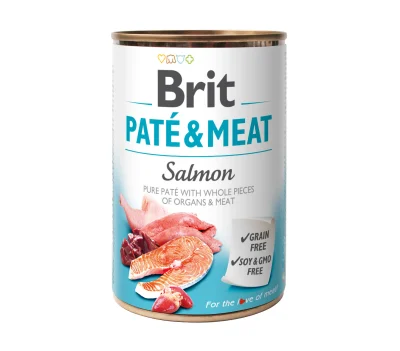 Brit Care Paté & Meat konserv 400g, Lõhe, Koerland