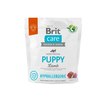 Brit Care Hypoallergenic Puppy Lamb koeratoit, 1kg, Koerland