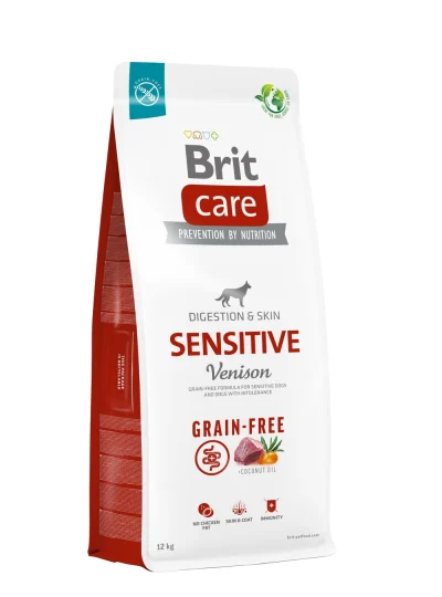 Brit Care Grain-Free Sensitive Vension koeratoit, 12kg, Koerland