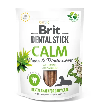 Brit Dental Närimispulgad koertele, 7tk, Rahustav, Koerland