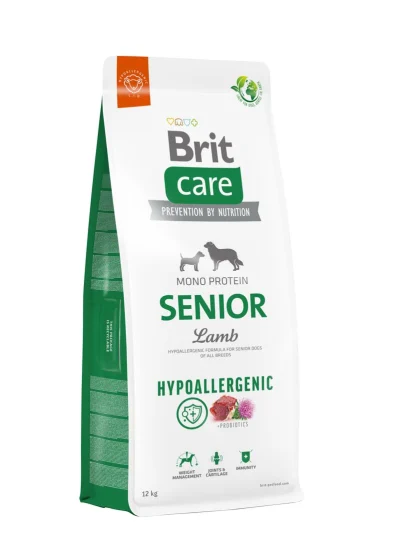 Brit Care Hypoallergenic Senior Lamb koeratoit, 12kg, Koerland