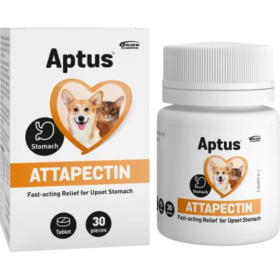 Aptus Attapectin - täiendsööt kassidele ja koerele seedehäirete leevendamiseks, Koerland