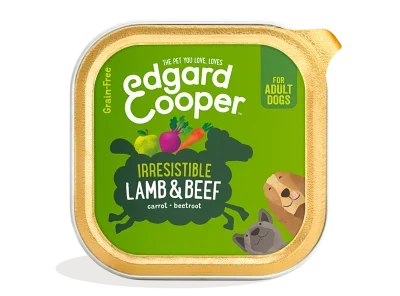 Edgard Cooper Märgtoit koerale, Lammas ja veis 150g, Koerland