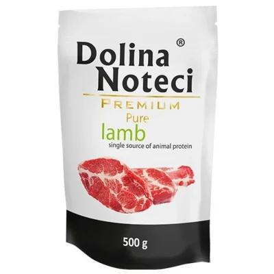 Dolina Noteci Märgtoit, monoproteiin-ühest loomsest valgust 500g, Lammas, Koerland