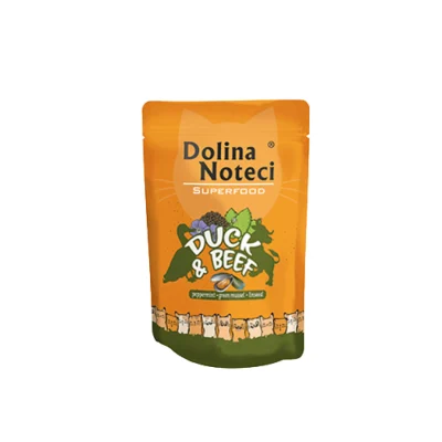 Dolina Noteci Superfood kassi märgtoit 85g, Pardi- ja loomalihaga, Koerland