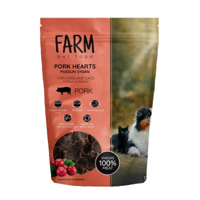 Farm Pet Food Maitsvad looduslikud maiuspalad koertele, 120g, Seasüda, Koerland