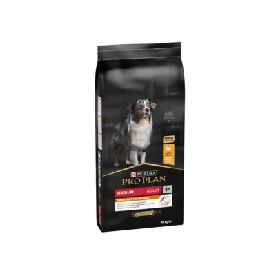 ProPlan Täissööt keskmist tõugu koerale, kanaga, 14kg, Koerland