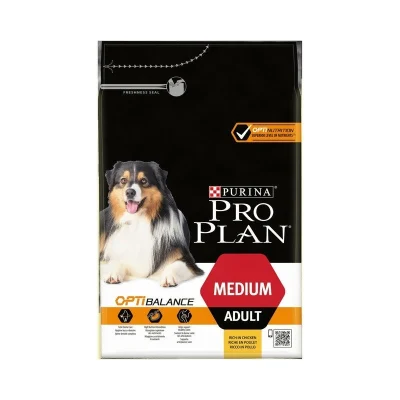 ProPlan Täissööt keskmist tõugu koerale, kanaga, 3kg, Koerland