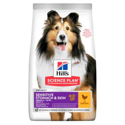 Hill's Science Plan koeratoit, Sensitive Kana Medium 2,5kg, Koerland