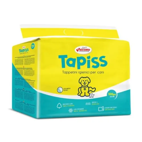 Record Koerte pissialused Tapiss kleepuvate nurkadega - 60 × 90 cm 100 tk