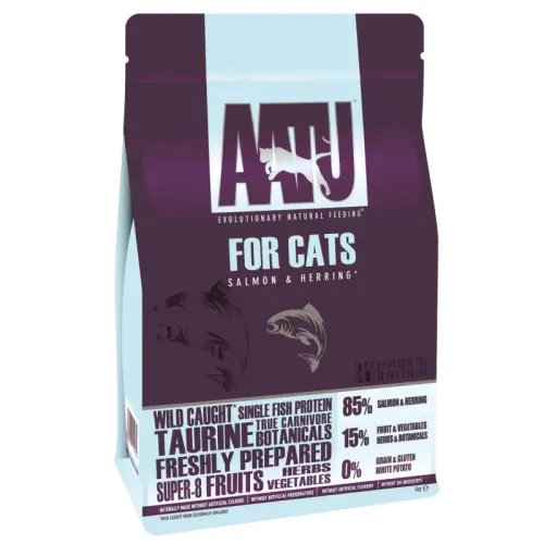 AATU Kuivtoit kassidele - 3kg Kala