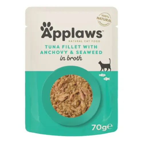 Applaws Kassitoit einekotikeses, 70 g, Tuunikala ja anšoovis
