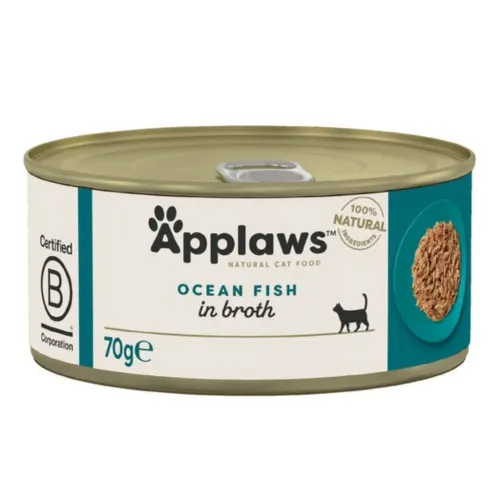 Applaws Kassikonserv 70 g, Ookeanikala