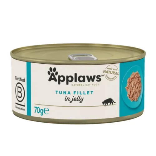 Applaws Kassikonserv 70 g, Tuunikala tarretises
