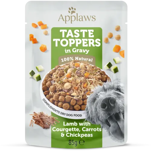 Applaws Koera einekotike Taste Toppers Natural 85g - Lambaliha ja köögiviljadega kastmes