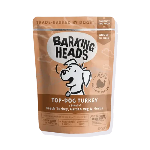 Barking Heads Einekotike koerale 300g - Top Dog Turkey