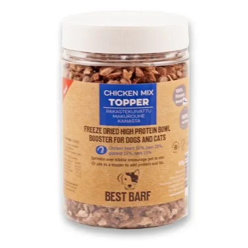 Best Barf Külmkuivatatud maius topper 100g - Kana Mix