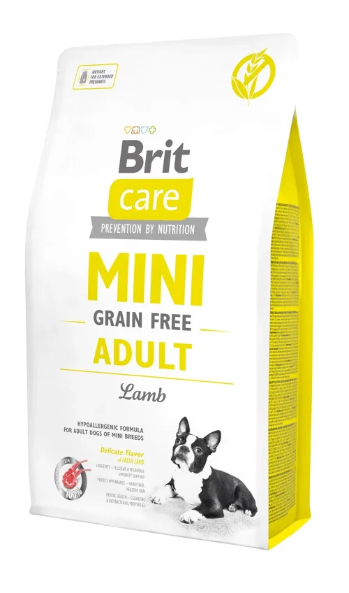 Brit Care Mini Adult Lamb teraviljavaba koeratoit - 2kg