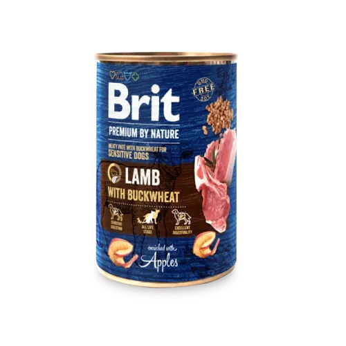 Brit Premium by Nature konserv - Lammas 800g