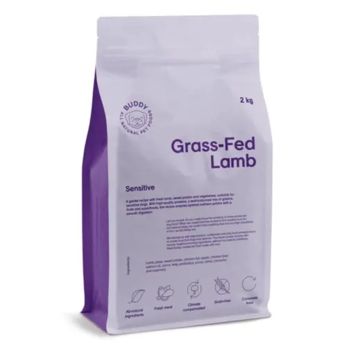 Buddy Kuivtoit koertele - 2kg, Lambaliha