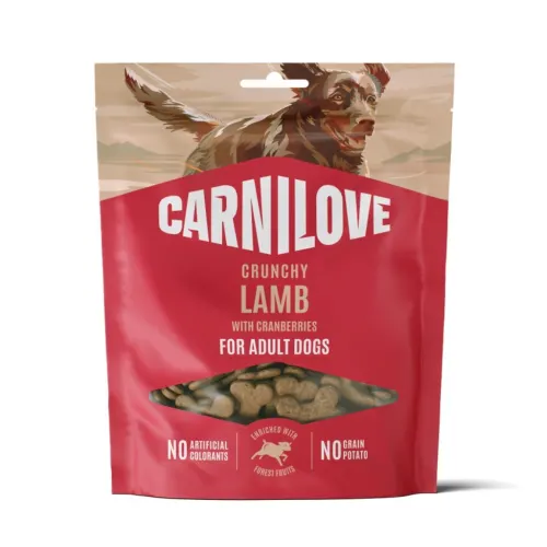 CarniLove Maitsev vahepala sinu lemmikule - Lambaliha jõhvikatega