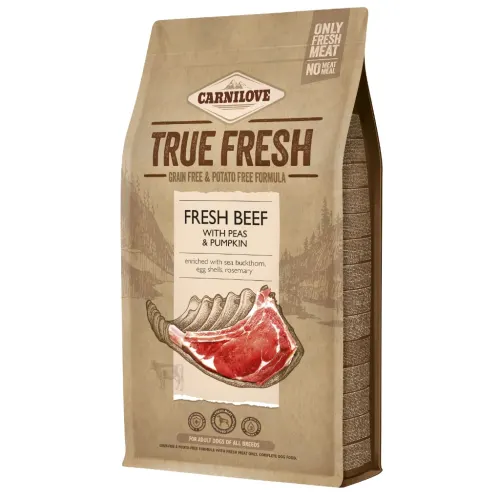 CarniLove True Fresh - Veiseliha, hernes ja kõrvits 1,4kg