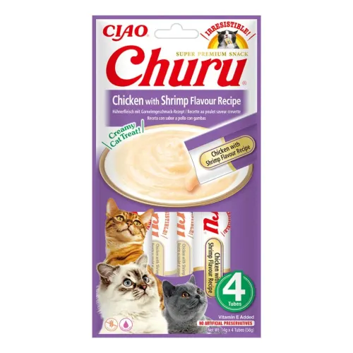 Churu Kassimaius kana ja krevetiga 56g