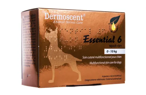 DERMOSCENT Essential6 spot-on koerale - Koer 0-10kg