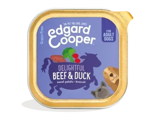 Edgard Cooper Märgtoit koerale - Veis ja part 150g