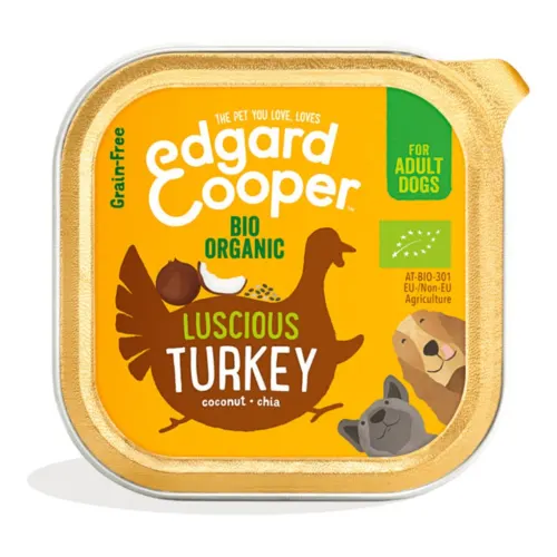 Edgard Cooper Märgtoit koerale - 100g, Mahe Kalkun