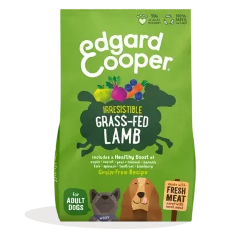 Edgard Cooper Kvaliteetne teraviljavaba kuivtoit - Lammas 0,7kg