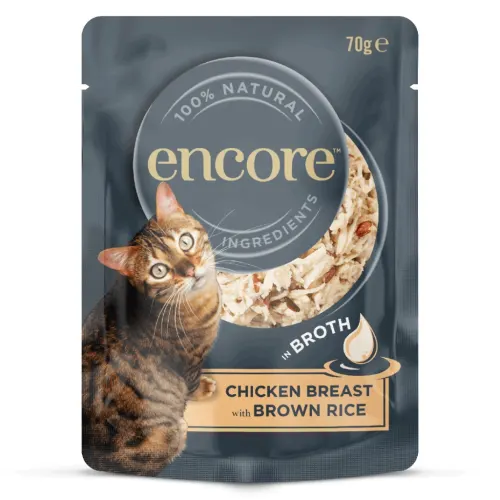 Encore Einekotike kassile 70g - Kana, Pruun riis