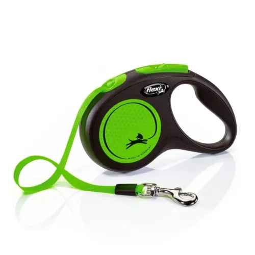 Flexi Automaatne lintrihm Neon, roheline, 5 m, M