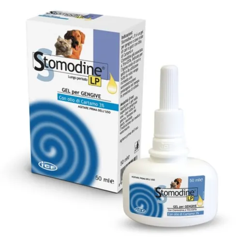 ICF Stomodine Long Period 50ml kasside ja koerte igemetele ja suuõõnele mõeldud geel