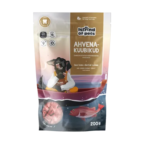 Island of Pets Ahvenakuubik närimismaius 200g
