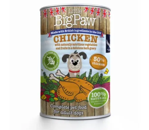 Little Bigpaw Märgtoit kõikidele täiskasvanud koeratõugudel 390g - Kana