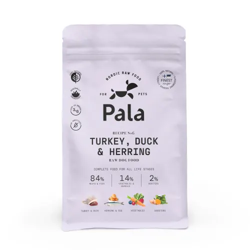 Pala Terviklikud ja tasakaalustatud toidud - Retsept #6 Kalkun, part ja heeringas 1kg
