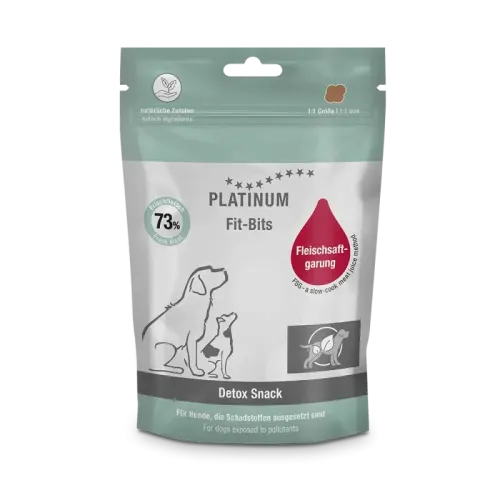 PLATINUM Click-Bits Tervislikud ja vähese rasvasisaldusega maiused, 150g - Detox